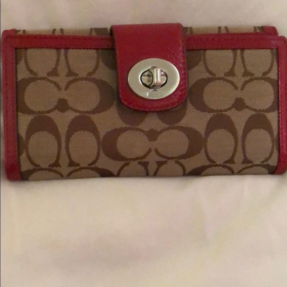 100% Authentic Coach full wallet